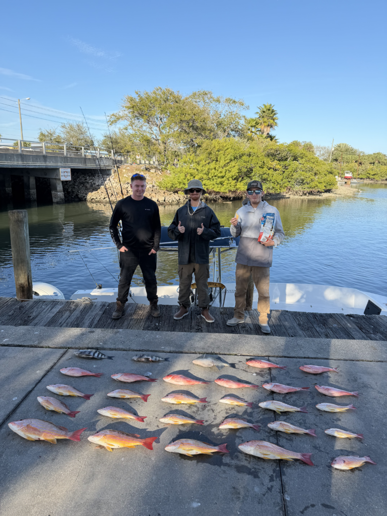 Beast Coast Fishing Charters New Smyrna Beach fishing trip with catch